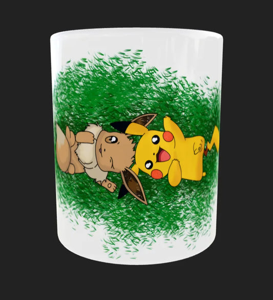 Tasse evoli et pikachu
