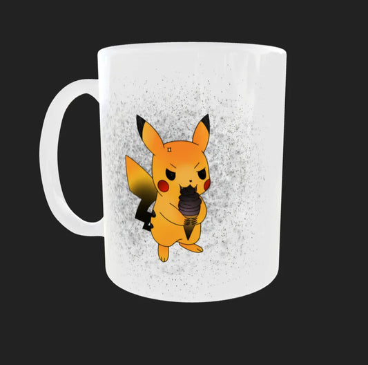 Tasse dark pikachu thème